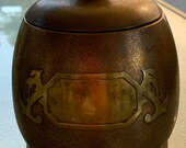 Art Deco Bronze SilverCrest Humidor