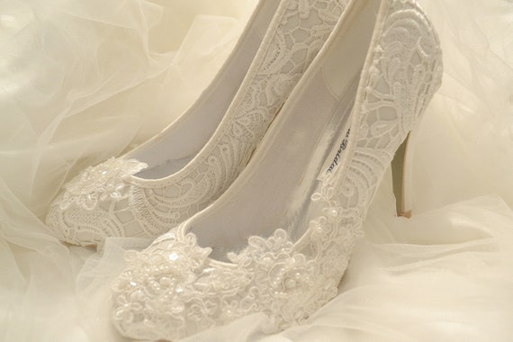 lace bridal shoes uk