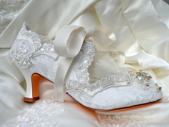 Anjabarlowbridal Alexandra Bridal Vintage Victorian Style Etsy