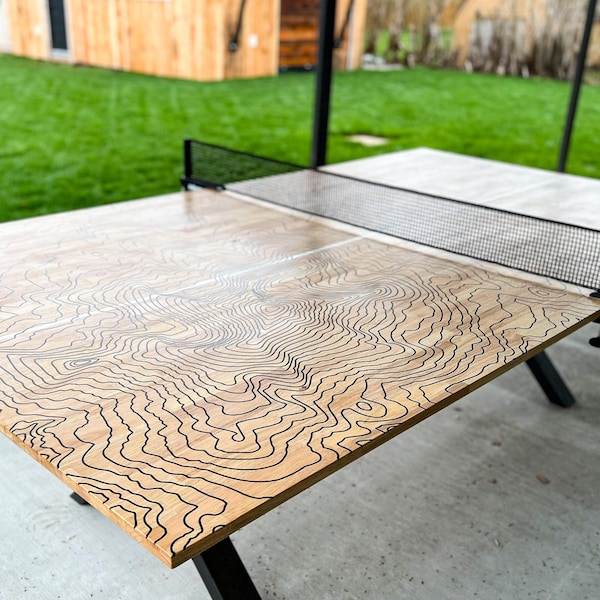 Ping Pong Dining Table Etsy