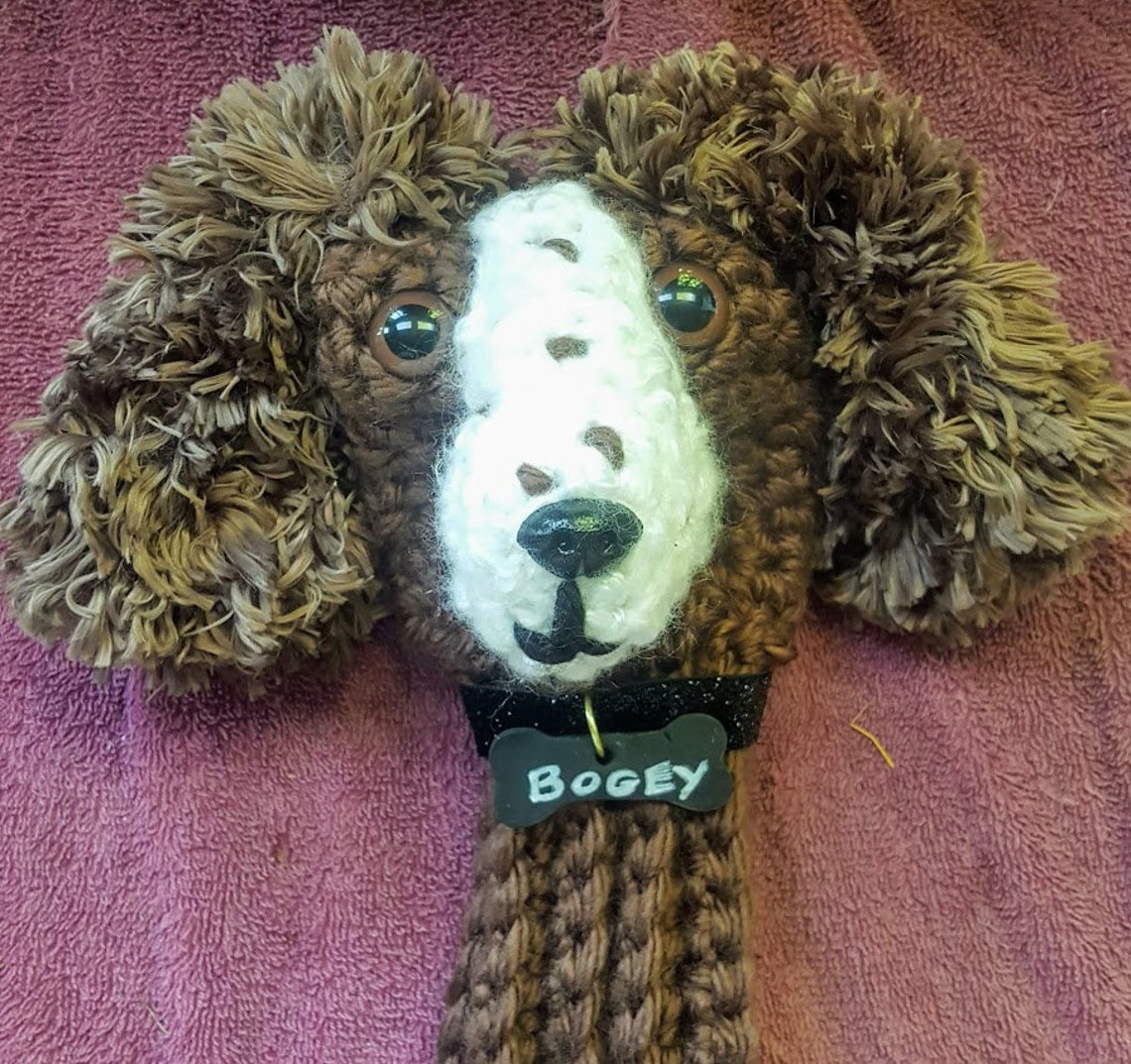 Personalized Custom Dog Golf Club Cover Etsy