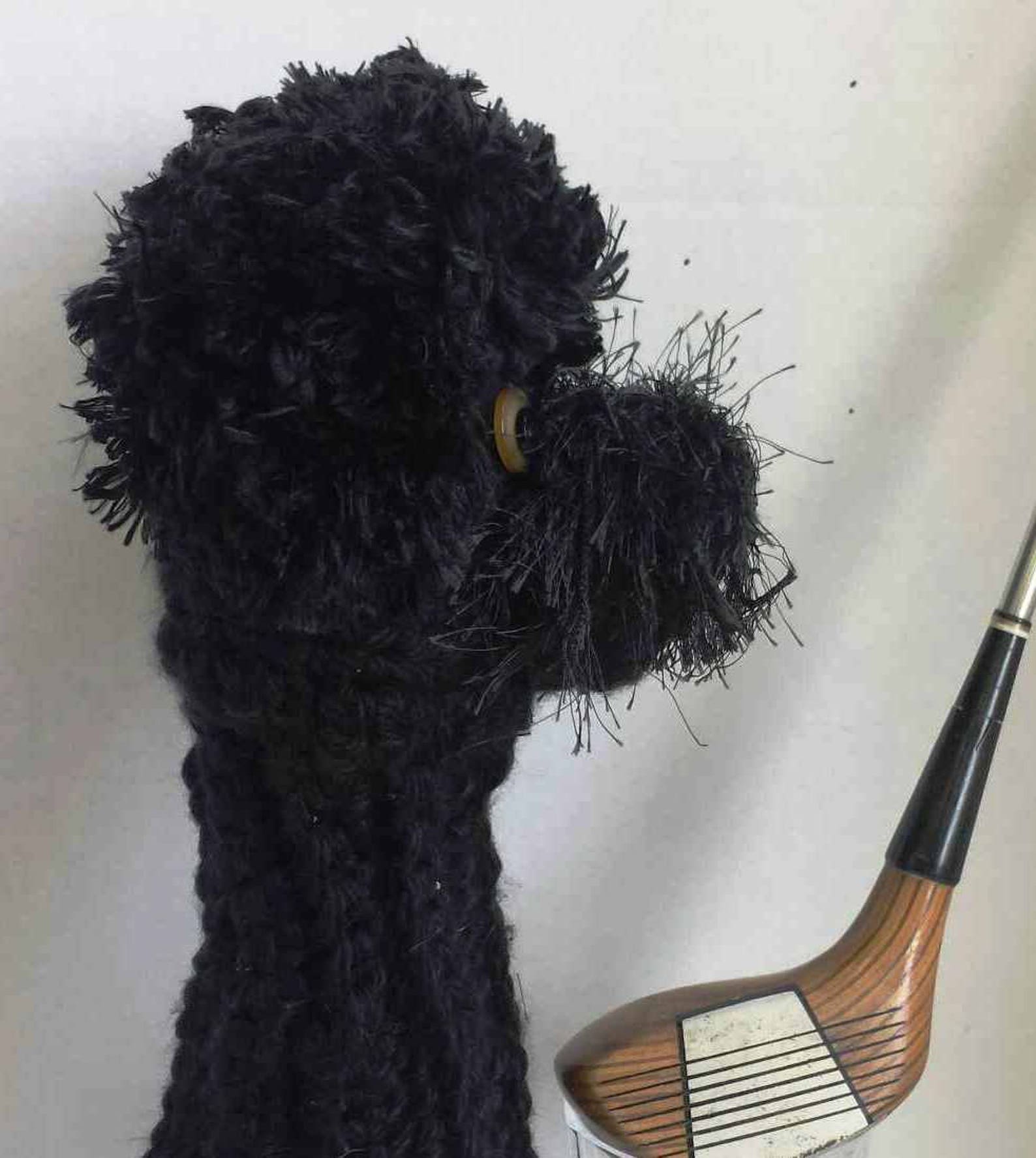 Golf Club Cover Dog Golf Covers Golf Club Covers Crochet Etsy