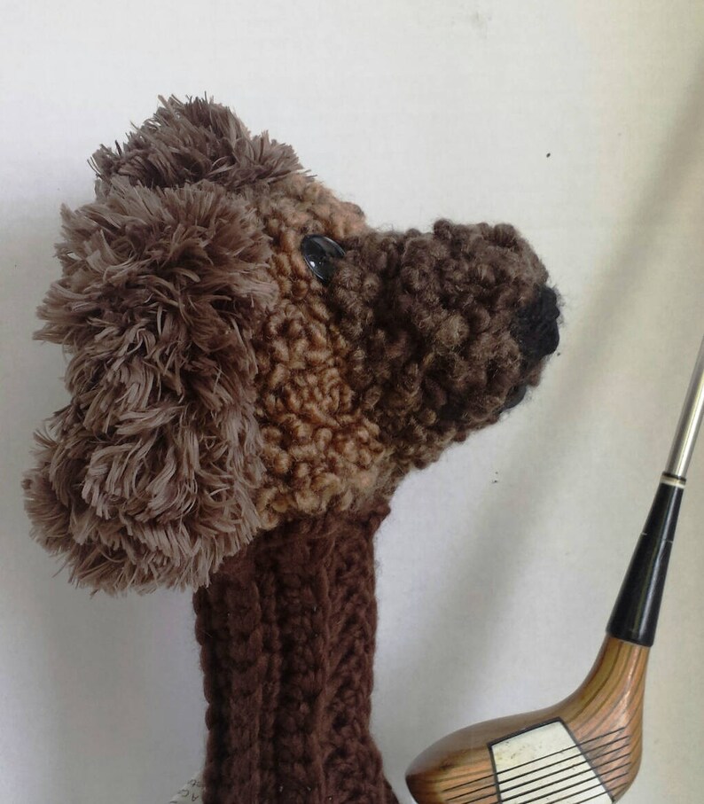 Golf Club Cover Dog Golf Covers Golf Club Covers Crochet Etsy