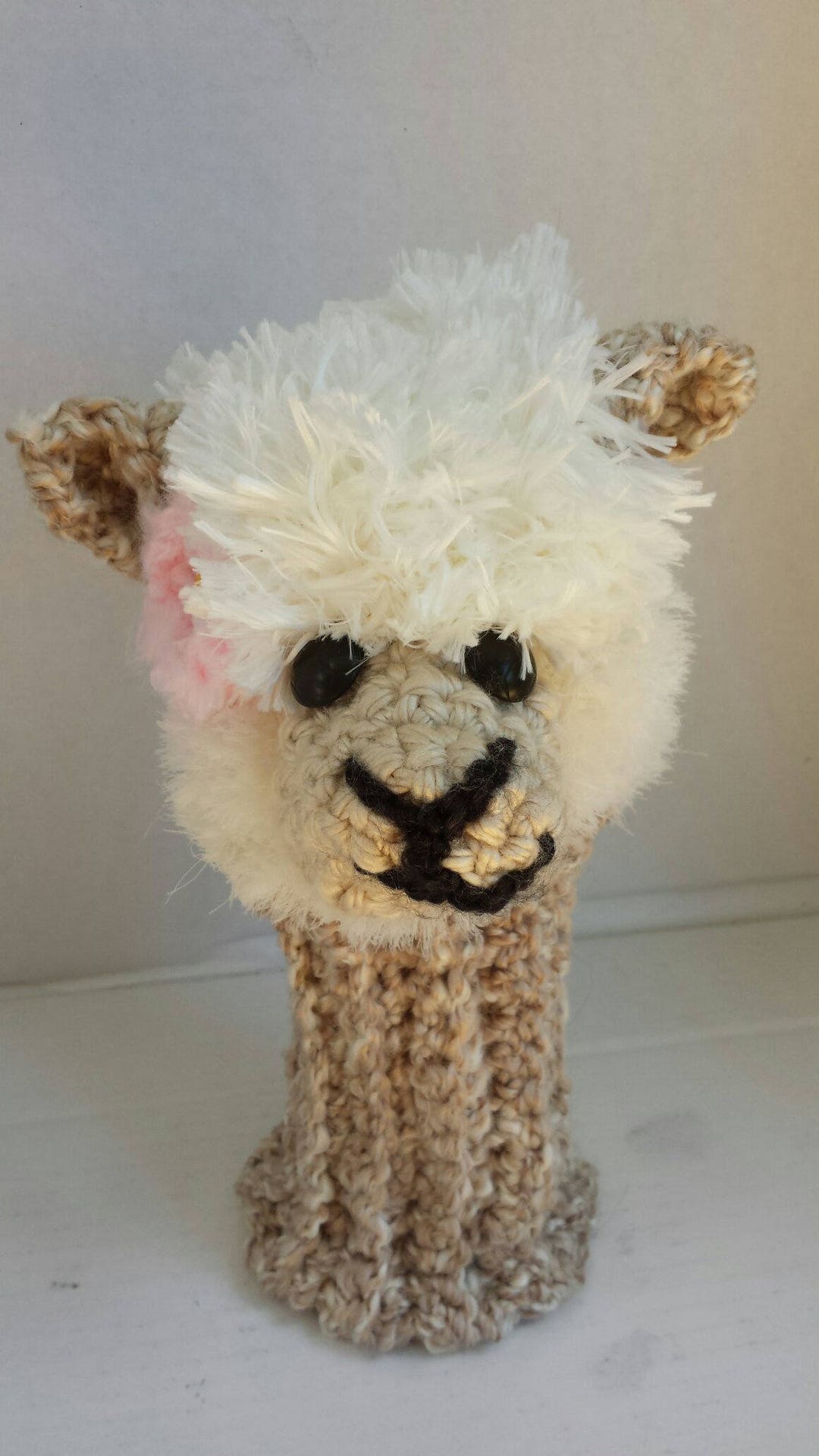 Golf Club Cover Llama, Golf Covers, Golf Club Covers, Crochet Golf Club