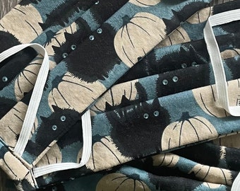 Halloween Cat Face Masks