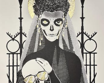 Our Lady of Eternal Gloom~ TLT Screenprint