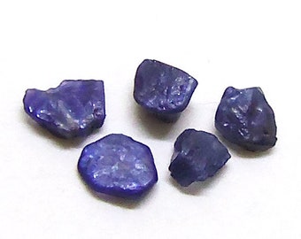 real African sapphire AUG.63,AUG.64,AUG.65 Rough sapphire Milky Blue Raw sapphire Natural Royal Blue