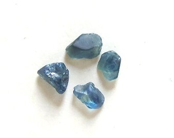 real African sapphire AUG.63,AUG.64,AUG.65 Rough sapphire Milky Blue Raw sapphire Natural Royal Blue
