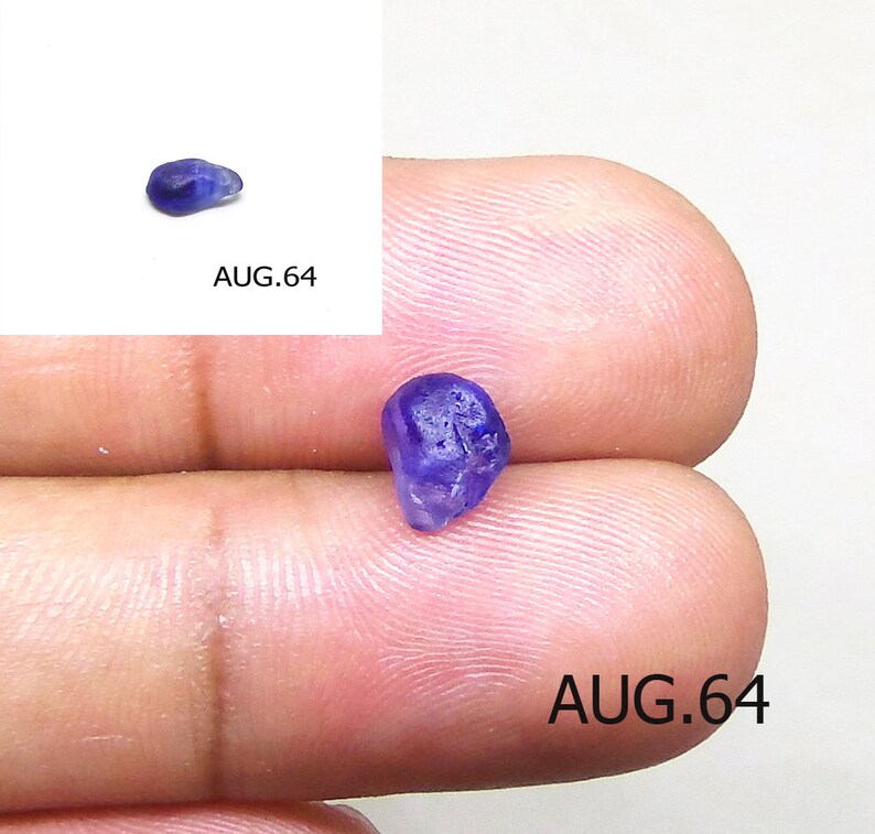 real African sapphire AUG.63,AUG.64,AUG.65 Rough sapphire Milky Blue Raw sapphire Natural Royal Blue