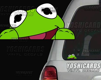 Kermit Decal Etsy