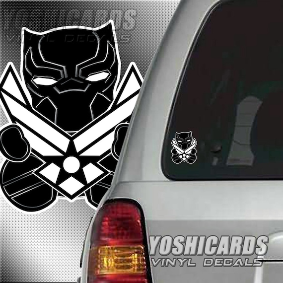 UNITED STATES AIR FORCE LOGO USAF Vinyl Window Decal//Sticker BLUE//CHROME SILVER