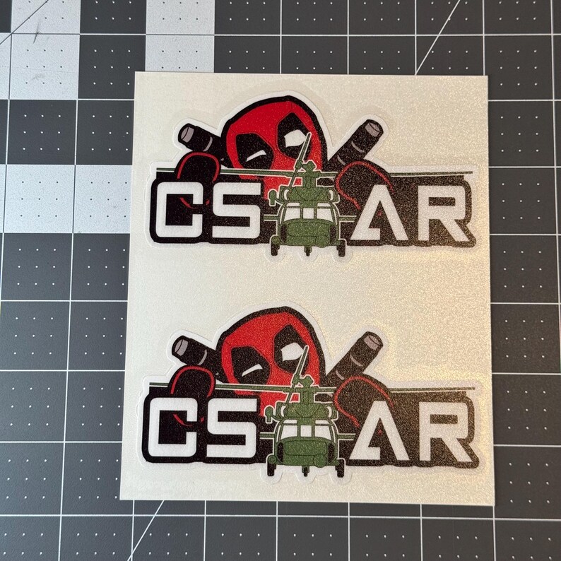 Two Medium CSAR Deadpool Peeking Combat Search & Rescue Green Feet H-60 ...
