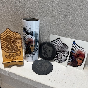 Female CMSgt Ultimate Gift Pack | USAF E9 Air Force Chief Master Sergeant | Promotion Retirement Going Away Military Thank You Gift