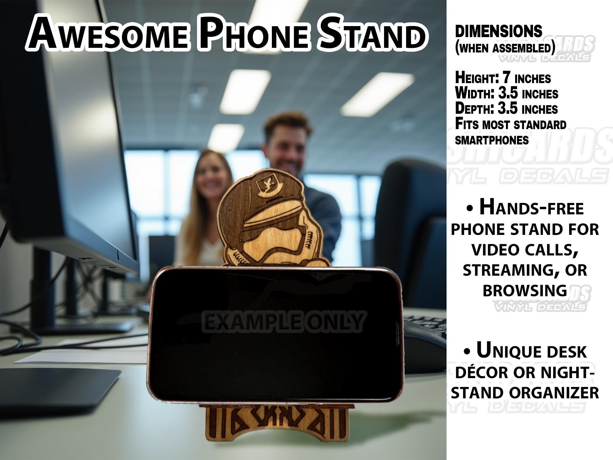 Defensor Gift Set USAF SFS Storm Defender Gift Set | Phone Stand & Vinyl Decal | Air ...