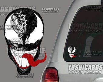 Venom Tribal inspired Car window Laptop Decal Sticker
