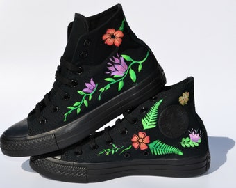 converse rose tattoo