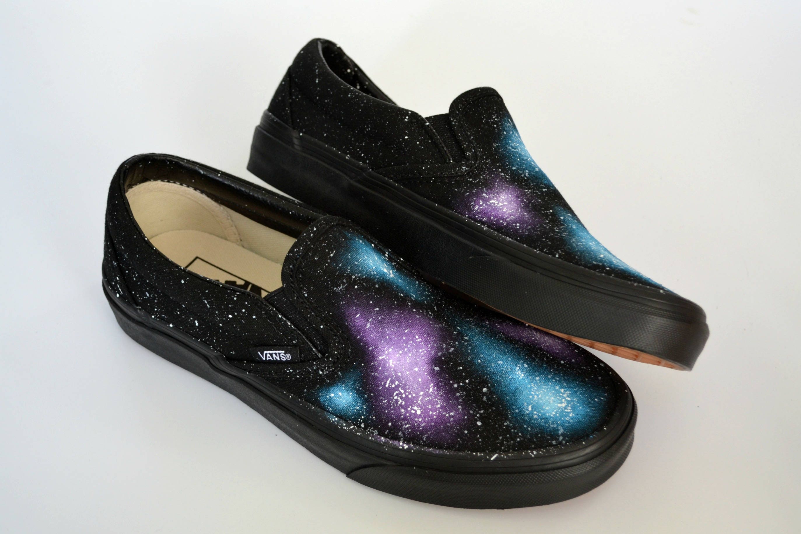 galaxy painted vans