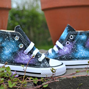 Purple clearance kids converse