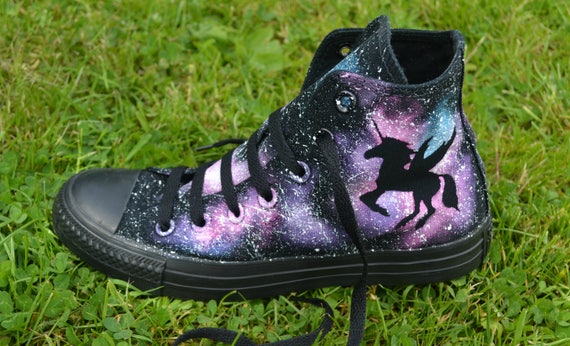 Eenhoorn Converse Unicorn Galaxy Custom - Etsy Nederland