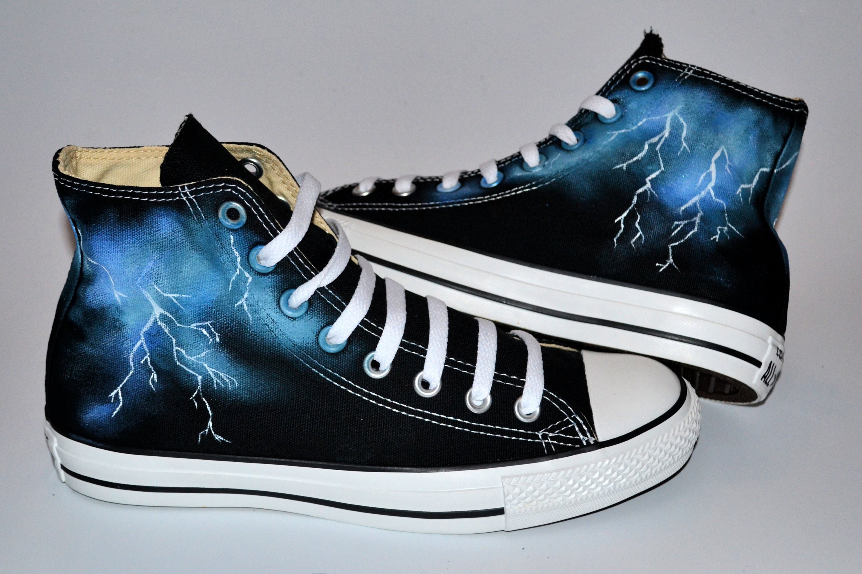 Converse Stormy Lightning Bolt to - Etsy