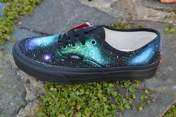 Galaxy Vans Sneakers Galaxy Vans Shoes Nebula Vans Etsy México
