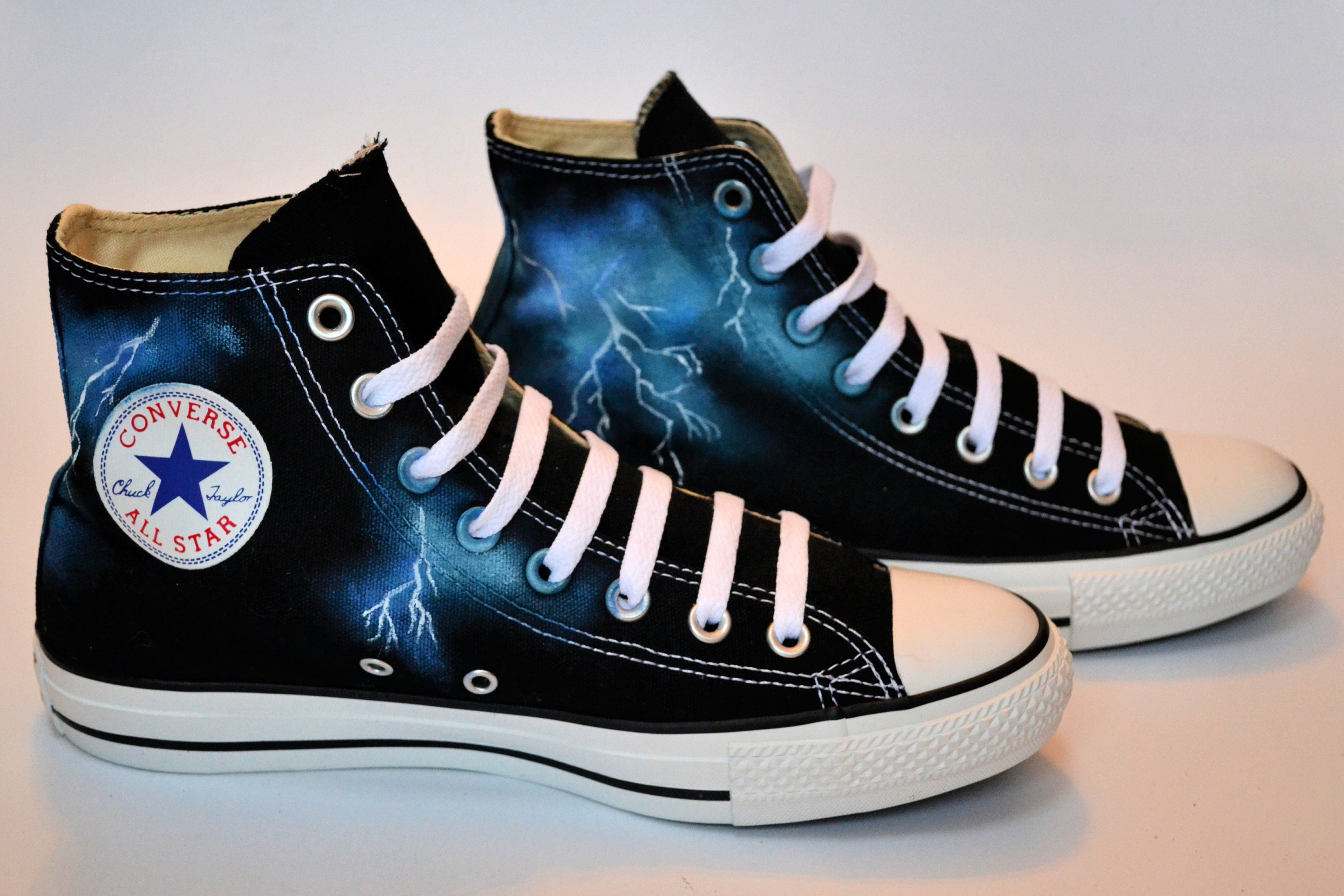 Lightning Converse Stormy Art Lightning Bolt Back to School