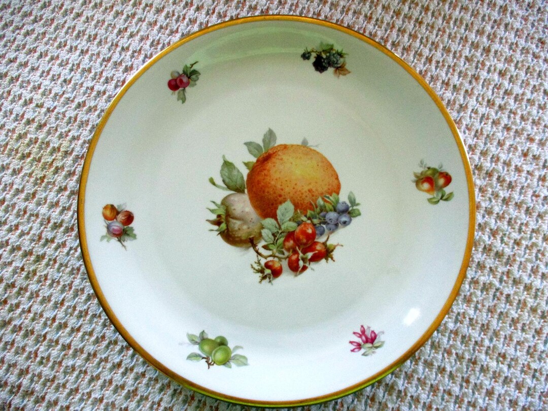 Vintage Gold Crown E & R Bavaria Schumann Azberg Germany Etsy