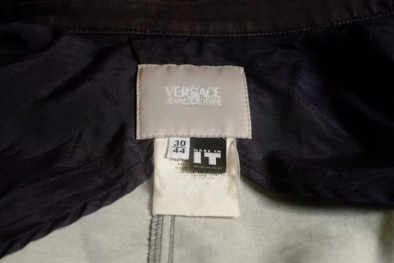 Vintage Versace Jeans Couture Jacket Size S/M 90'… - image 4