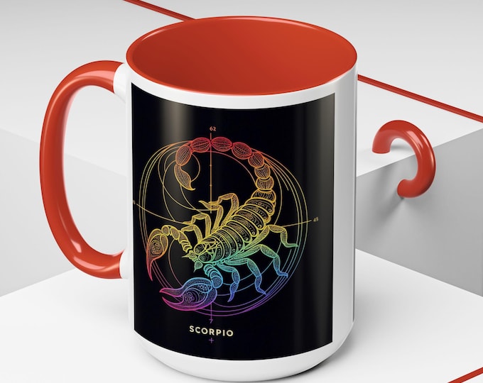 Scorpio Coffee Mug: Zodiac Astrology Gift