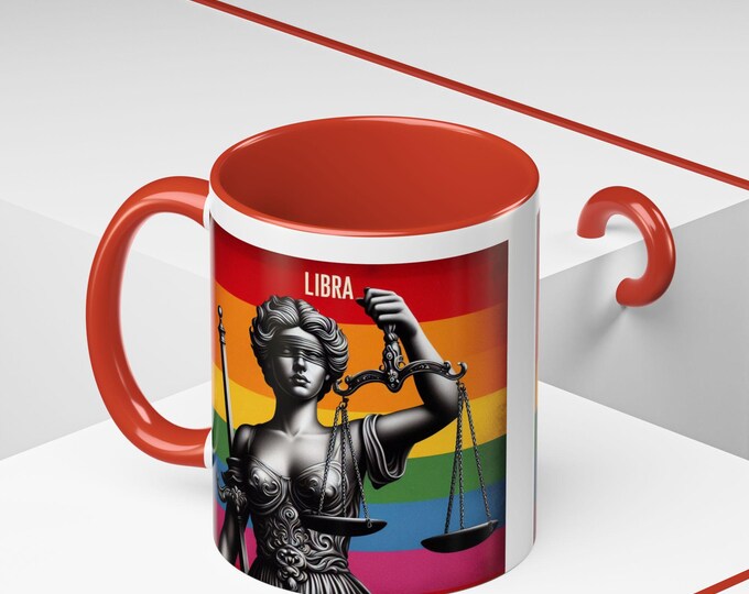 Libra Justice Coffee Mug: Astrology Pride Gift (11oz & 15oz)