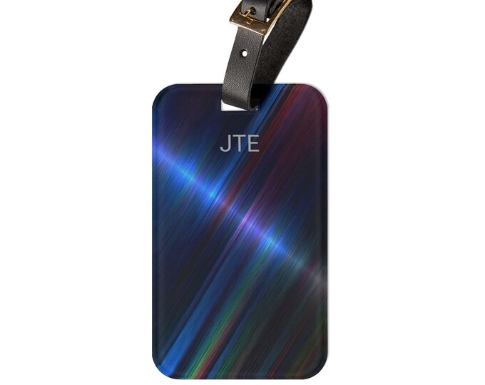 Colorful Acrylic Luggage Tag: Stylish Travel Baggage Identifier