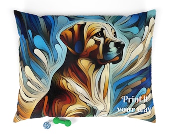 Cozy Pet Bed: Plush Dog Cushion with Removable Cover