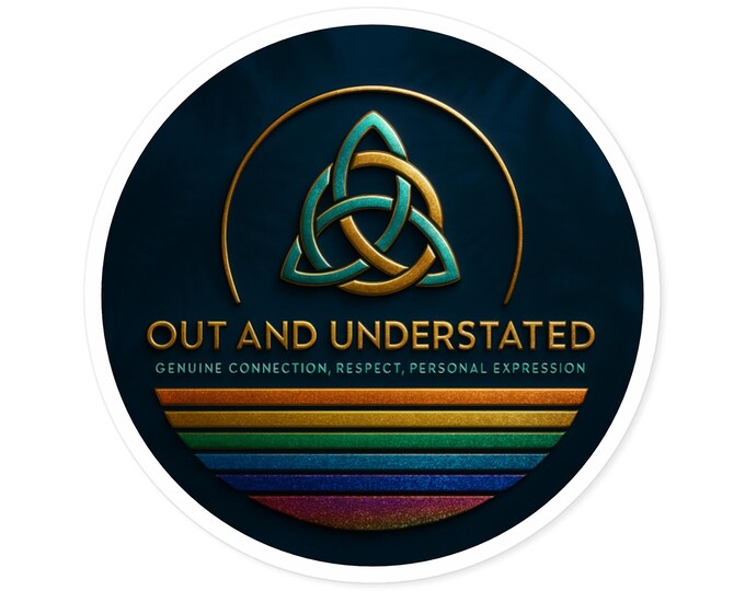 LGBTQ Ally Round Sticker: Empowering Pride Month Decal