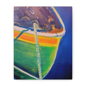 Attractive Boat Canvas Wall Art for Nautical Lovers, Home Decor, Coastal Artwork, Gifts for Boat Enthusiasts, Maritime Decor