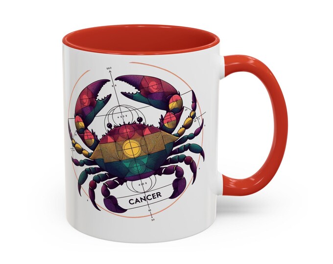 Cancer Zodiac Coffee Mug: Stylish Crab Astrology Gift