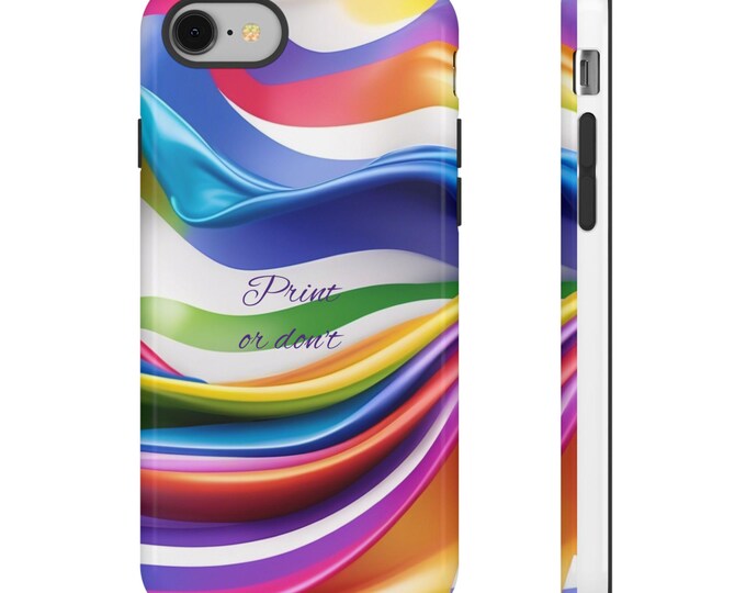 Flag Art Phone Case: Durable Dual Layer Protection