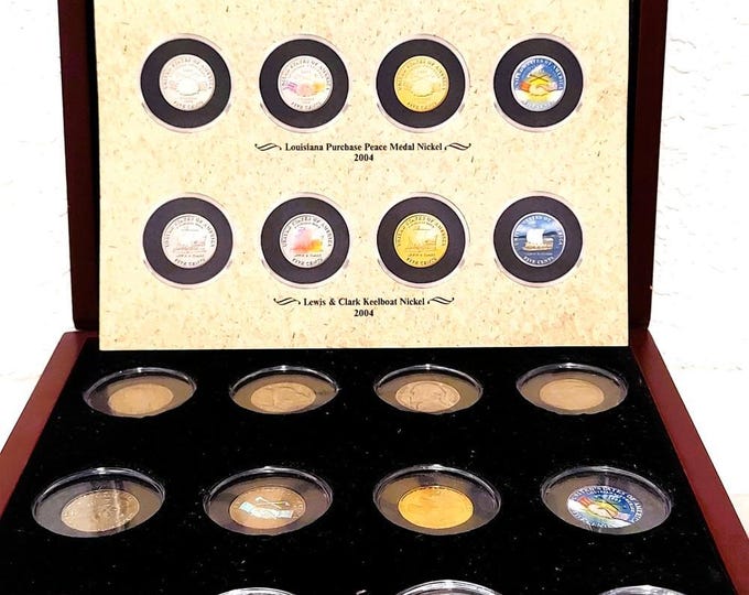 2004 Ultimate Nickel Collection: 12-Coin Set - Liberty, Buffalo, Jefferson Nickels