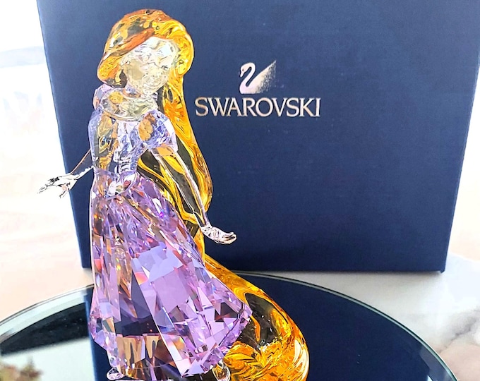 Swarovski Disney Rapunzel Limited Edition 2018 5301564 – Crystal Princess Collectible | Tangled Gift | Limited Edition | Fairytale Figurine