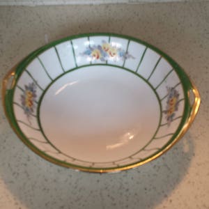Nippon Bowl Gold Trim