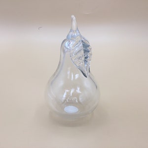 Hand Blown Princess House Pear - USA