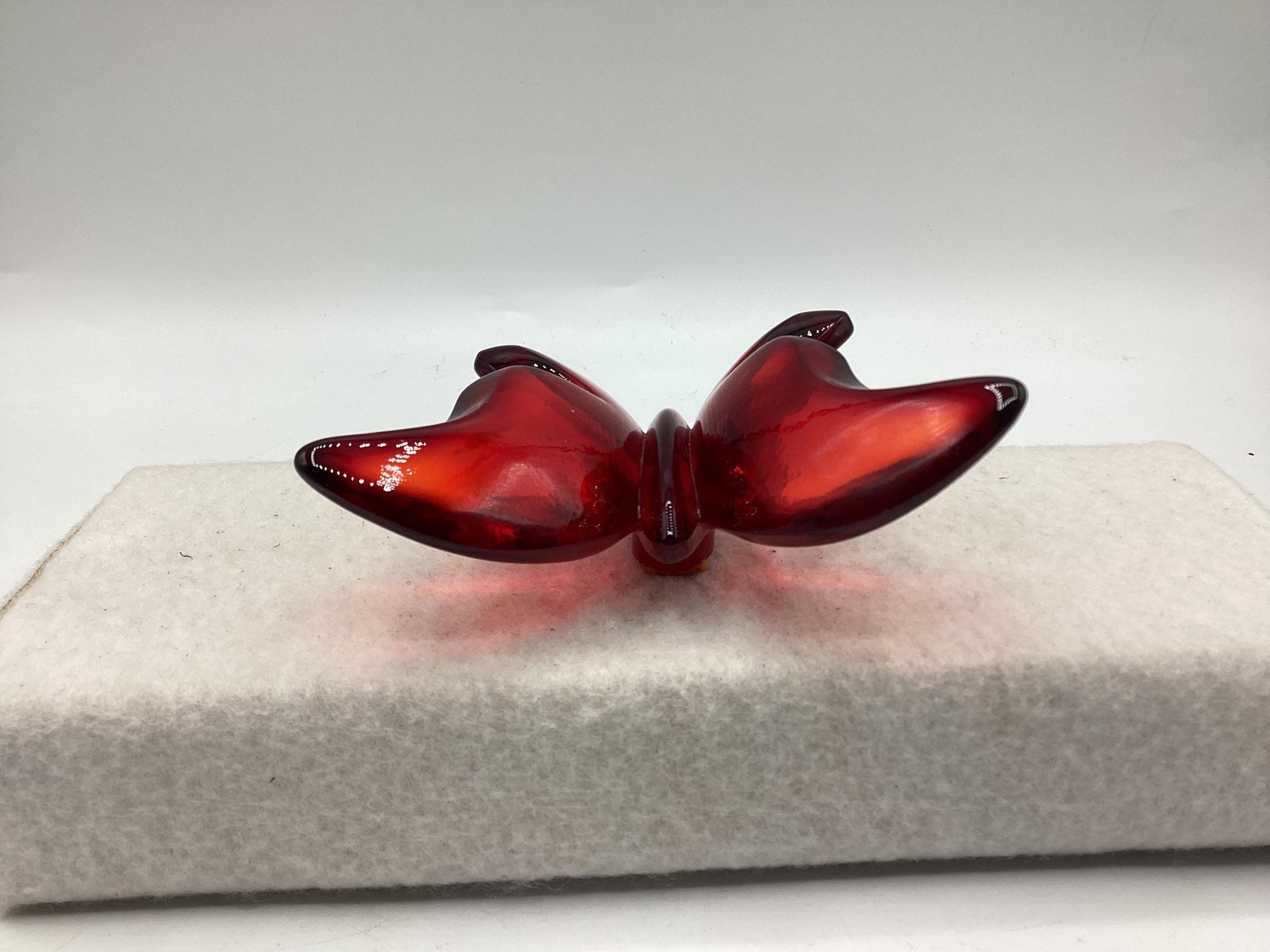 Fenton Butterfly Carnival Glass - Etsy