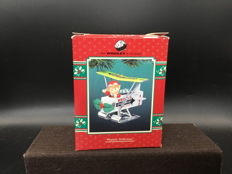 1995 Plainly Delicious Enesco Spearmint Gum Ornament