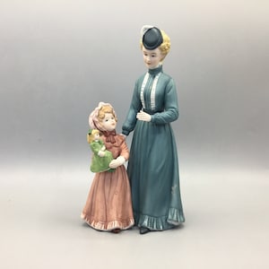 Home Interiors (Homco) Lady with Child  - 8812 - Sri Lanka