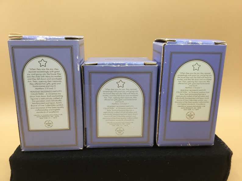 1986 AVON Heavenly Blessings Wise Men