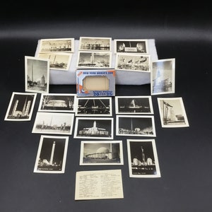 Small  Group of 20 Pictures in Mailable Package - 1938