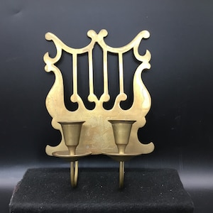 Candle Holder Brass Wall Sconce