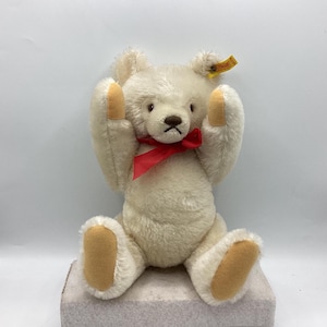 Steiff シュタイフ  BUTTON IN EAR Vintage Steiff Button in Ear Yellow Tag Brown Teddy and