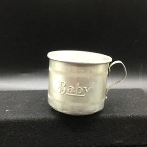 VTG Battered and Bruised Aluminum Baby Mug