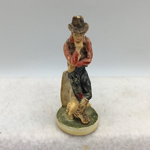 Sebastian Farmer with Pig - 3 1/2 Inches - 1946