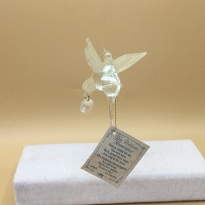 Glass Hummingbird Birthday - April